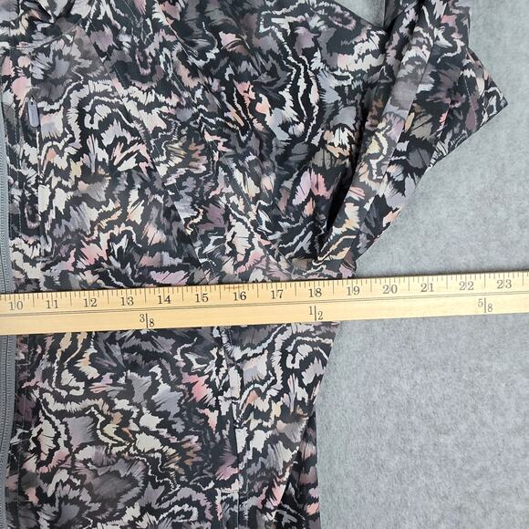 Athleta Lightweight Run With It Jacket Women Size Small Kinetic Abstract Pattern - Picture 15 of 16
